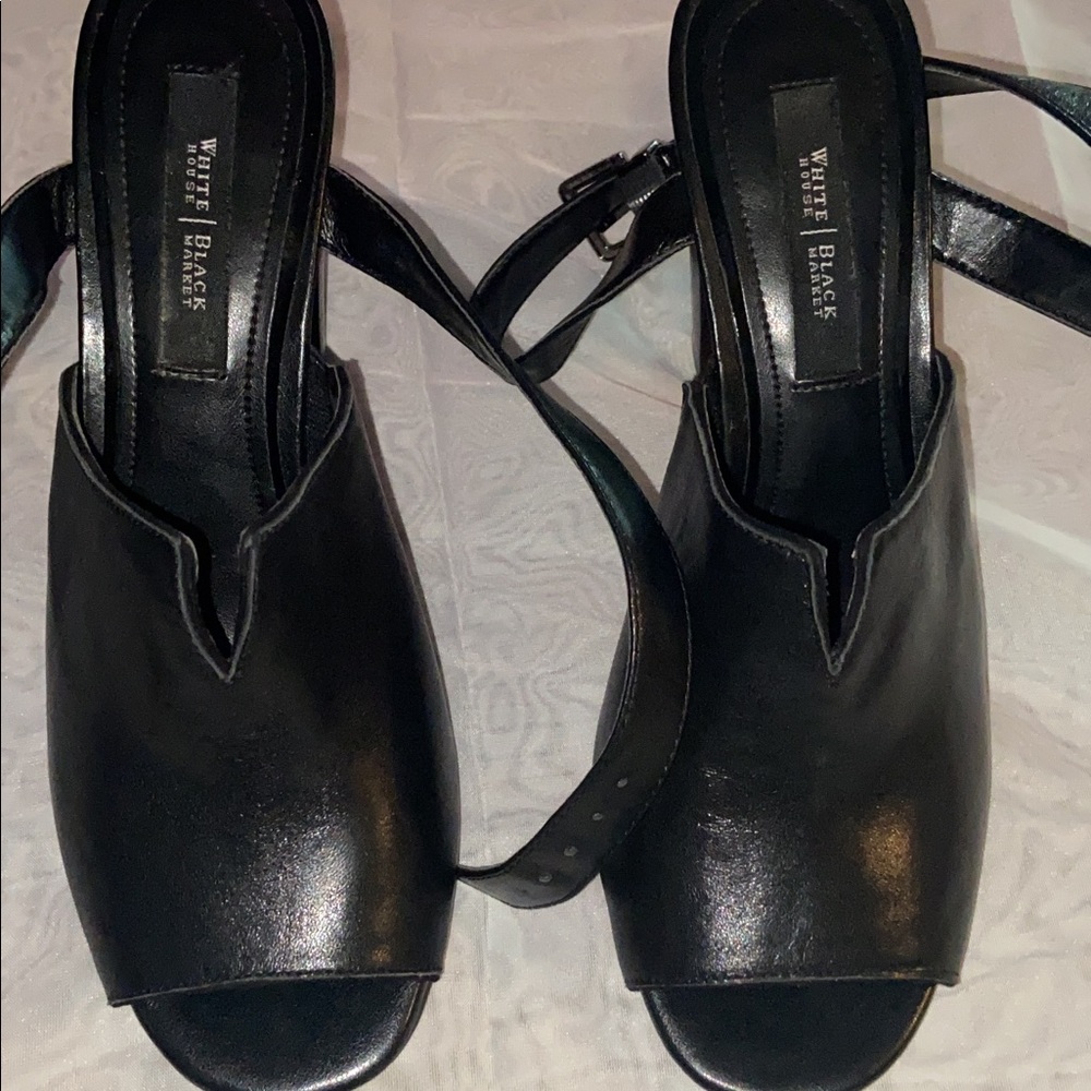White House Black Market Black Heels